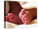 Close-up of Baby's Feet-Mitch Diamond-Premier Image Canvas