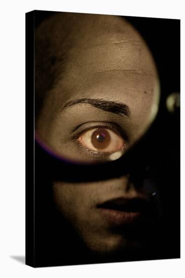 Close Up of Female Face-Torsten Richter-Premier Image Canvas