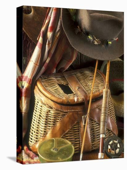 Close-up of Fishing Equipment And a Hat-null-Premier Image Canvas