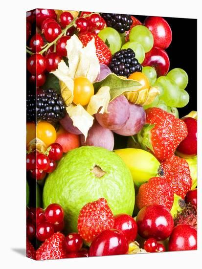 Close up of Fresh Fruits - Fruit assortments - Fruits and Vegetables-Philippe Hugonnard-Premier Image Canvas