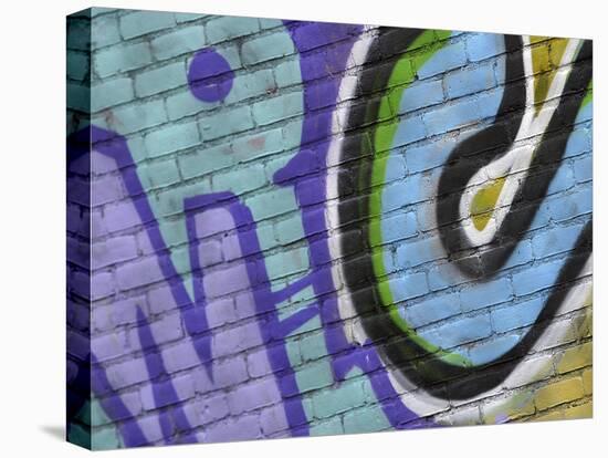 Close-up of Graffiti-null-Premier Image Canvas