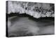 Close-up of ice formation above running water, Wiley Brook, Maine, USA-Panoramic Images-Premier Image Canvas