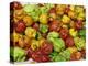 Close-Up of Peppers for Sale on a Food Stall, Arima, Trinidad, West Indies, Caribbean-Robert Harding-Premier Image Canvas