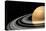 Close-Up of Saturn and its Planetary Rings-null-Stretched Canvas