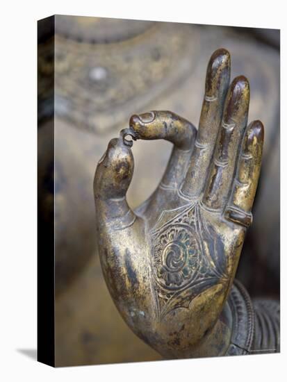 Close-Up of the Hand of Ganga, Kathmandu Valley, Nepal-Don Smith-Premier Image Canvas