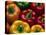 Close-Up of Yellow, Red, Orange and Green Peppers-Lee Frost-Premier Image Canvas