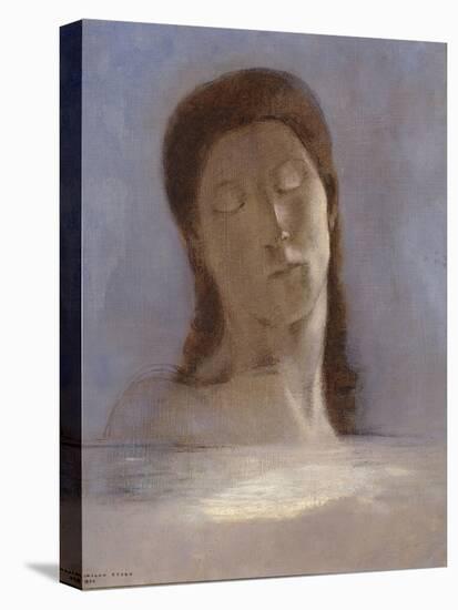 Closed Eyes, 1890-Odilon Redon-Premier Image Canvas