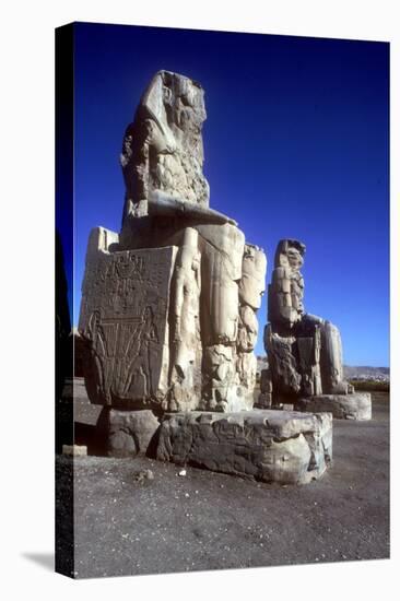 Closeup of the Colossi of Memnon, Luxor West Bank, Egypt, C1400 Bc-CM Dixon-Premier Image Canvas