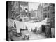 Clothesline and Tenements-null-Premier Image Canvas