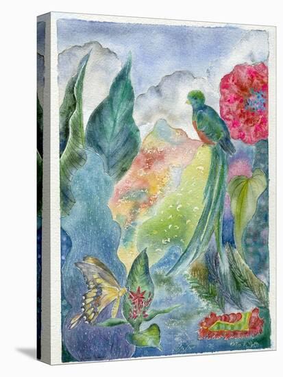 Cloud Forest with Swallowtail Butterfly, 2010-Louise Belanger-Premier Image Canvas