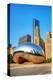 Cloud Gate in Millenium Park-null-Stretched Canvas