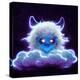 cloud monster POSTER-null-Stretched Canvas