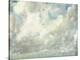 Cloud Study, 1821 (Oil on Paper Laid Down on Board)-John Constable-Premier Image Canvas