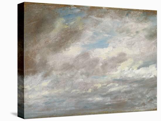 Cloud Study, C.1821 (Oil on Paper Laid on Card)-John Constable-Premier Image Canvas