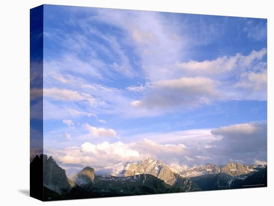 Clouds Above Marmolada Range, 3342M, Dolomites, Alto Adige, Italy-Richard Nebesky-Premier Image Canvas