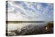 Clouds at sunset, Pangalanes Lakes canal system, Tamatave, eastern area, Madagascar, Africa-Christian Kober-Premier Image Canvas