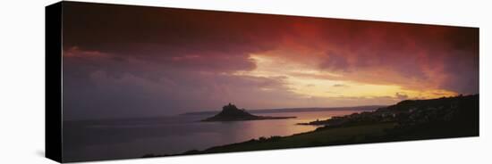 Clouds over an Island, St. Michael's Mount, Cornwall, England-null-Premier Image Canvas