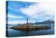 Clouds over Lighthouse Near Ushuaia, Argentina-James White-Premier Image Canvas