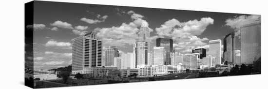 Clouds over Skyscrapers in a City, Charlotte, North Carolina, USA-null-Premier Image Canvas