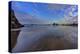 Clouds Reflect in Wet Sand at Sunrise at Bandon Beach, Bandon, Oregon-Chuck Haney-Premier Image Canvas