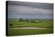Cloudy day in the Flint Hills of Kansas-Michael Scheufler-Premier Image Canvas