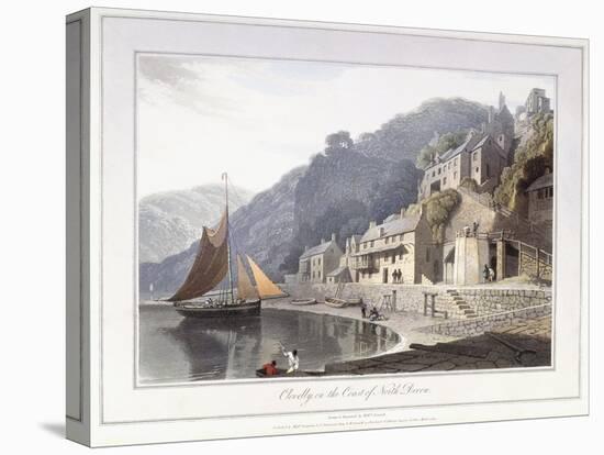 Clovelly, on the Coast of North Devon, 1814-William Daniell-Premier Image Canvas