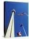 Cn Tower at 533 M or 1,815 Ft High, Canada's Wonder of the World, in Downtown Toronto-Mark Hannaford-Premier Image Canvas