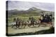 Coach and Four Horses on the Open Road-Alfred Frank De Prades-Premier Image Canvas