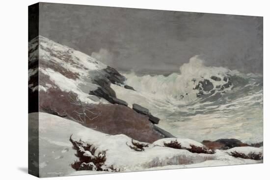 Coast in Winter, 1892 (Oil on Canvas)-Winslow Homer-Premier Image Canvas