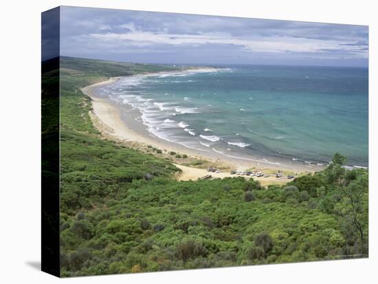 Coast of the Angahook-Lorne State Park, West of Anglesea, on Great Ocean Road, Victoria, Australia-Robert Francis-Premier Image Canvas