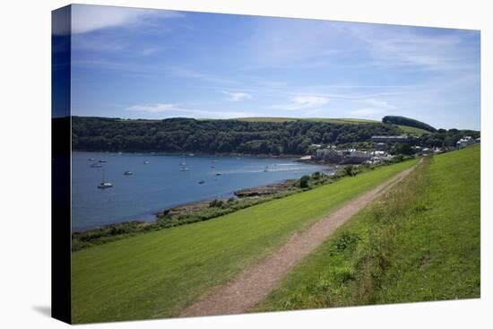 Coast Path to Kingsand and Cawsand, Rame Peninsula, Cornwall, England, United Kingdon, Europe-Rob Cousins-Premier Image Canvas