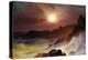 Coast Scene, Mount Desert-Frederic Edwin Church-Stretched Canvas