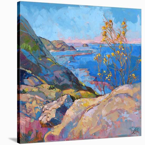 Coastal Blooms-Erin Hanson-Stretched Canvas