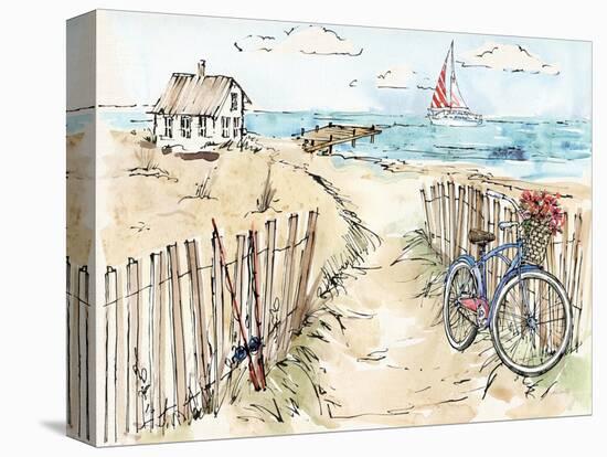 Coastal Catch V-Anne Tavoletti-Stretched Canvas