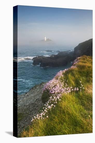 Coastal Cliffs, Godrevy Point, Nr St Ives, Cornwall, England-Paul Harris-Premier Image Canvas