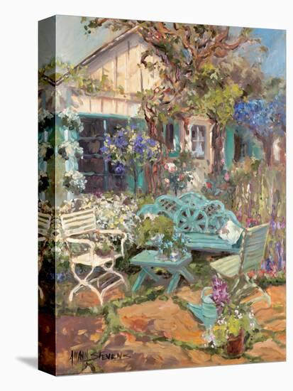 Coastal Cottage-Stevens Allayn-Stretched Canvas