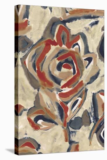 Coastal Flower II-Sandra Jacobs-Stretched Canvas