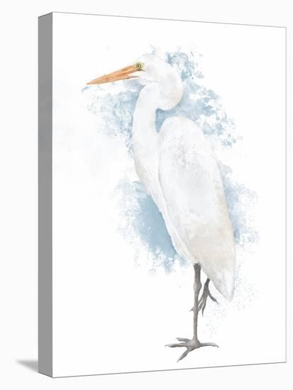 Coastal Heron I-Jade Reynolds-Stretched Canvas