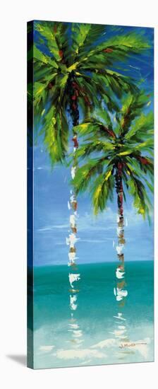 Coastal Palm IV-J^ Martin-Stretched Canvas