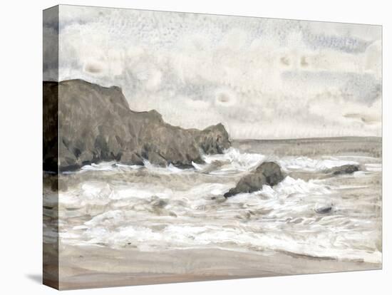 Coastal Shoreline II-Tim OToole-Stretched Canvas