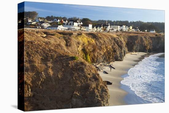 Coastal Town of Mendocino, California, United States of America, North America-Miles-Premier Image Canvas