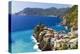 Coastal Town On A Cliff, Vernazza, Italy-George Oze-Premier Image Canvas