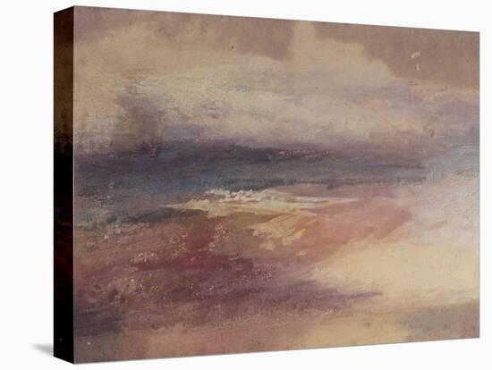 Coastal View at Sunset-JMW Turner-Premier Image Canvas