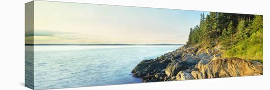 Coastline, Acadia National Park, Maine, USA-Panoramic Images-Premier Image Canvas