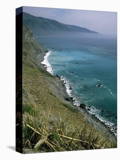 Coastline Between Big Sur and San Simeon, Monterey County, California, USA-Robert Francis-Premier Image Canvas