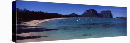 Coastline, Lagoon Beach, Mt Gower, Lord Howe Island, New South Wales, Australia-null-Premier Image Canvas