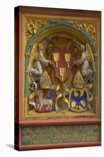 Coat of Arms at the Domherrenhof in Mei§en-Uwe Steffens-Premier Image Canvas