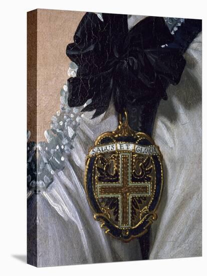 Coat of Arms, Detail from the Portrait of Maria Luisa of Bourbon-Frank Feller-Premier Image Canvas