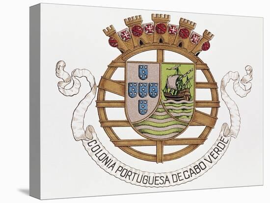 Coat of Arms of Portuguese Colony of Cape Verde-null-Premier Image Canvas