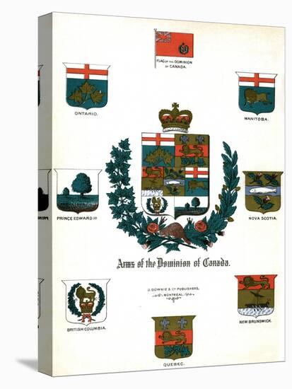 Coats of Arms and Flags of Canada-null-Premier Image Canvas